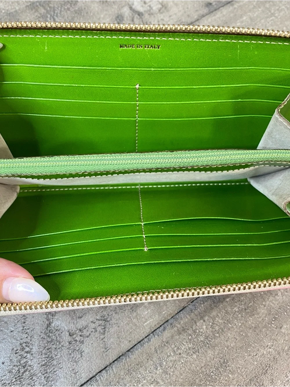 Kate Spade New York Pink Leather Zip Around Continental Wallet